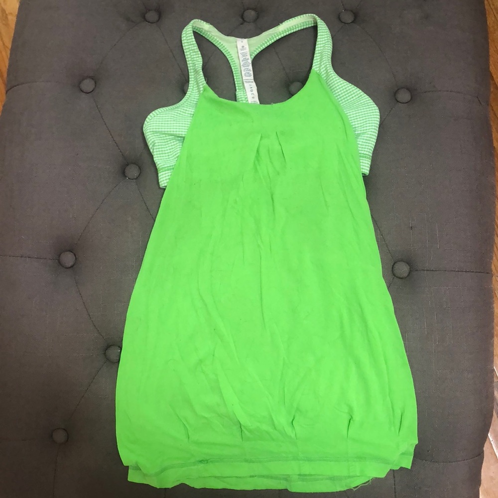 Green lululemon too